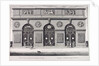 View of the exterior façade of the Thetys Grotto of Versailles, 1672 by Anonymous