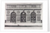 View of the exterior façade of the Thetys Grotto of Versailles, 1672 by Anonymous