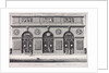 View of the exterior façade of the Thetys Grotto of Versailles, 1672 by Anonymous