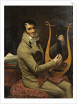 Portrait of Jean-Dominique Fabry Garat Playing a Lyre, ca 1802-1805 by Anonymous