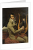 Portrait of Jean-Dominique Fabry Garat Playing a Lyre, ca 1802-1805 by Anonymous
