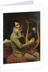 Portrait of Jean-Dominique Fabry Garat Playing a Lyre, ca 1802-1805 by Anonymous