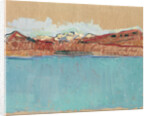 Lake Geneva with Mont Blanc in the Afternoon, 1918 by Anonymous