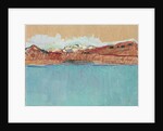 Lake Geneva with Mont Blanc in the Afternoon, 1918 by Anonymous