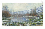The Thaw at Vétheuil, 1880 by Anonymous
