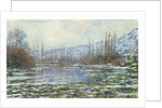 The Thaw at Vétheuil, 1880 by Anonymous