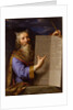 Moses with the Ten Commandments, c. 1650-1660 by Anonymous