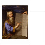 Moses with the Ten Commandments, c. 1650-1660 by Anonymous