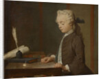 Boy with a Top (A Child with a Teetotum), 1738 by Anonymous