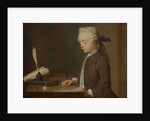 Boy with a Top (A Child with a Teetotum), 1738 by Anonymous