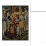 Saint Clare enters the cloister, c. 1500 by Anonymous