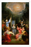 The descent of the Holy Spirit (Pentecost) by Anonymous