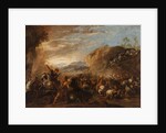 Battle between the Israelites and the Amalekites by Anonymous