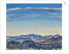 Vaud Alps seen from the Rochers de Naye, 1917 by Anonymous