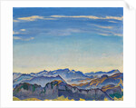 Vaud Alps seen from the Rochers de Naye, 1917 by Anonymous