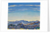 Vaud Alps seen from the Rochers de Naye, 1917 by Anonymous