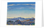Vaud Alps seen from the Rochers de Naye, 1917 by Anonymous