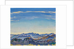 Vaud Alps seen from the Rochers de Naye, 1917 by Anonymous