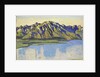 Le Grammont in the morning sun, 1917 by Anonymous
