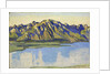 Le Grammont in the morning sun, 1917 by Anonymous