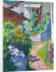 House and way in Capolago, 1921 by Anonymous