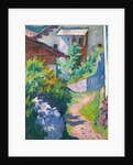 House and way in Capolago, 1921 by Anonymous