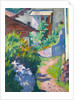 House and way in Capolago, 1921 by Anonymous