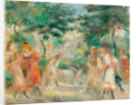 The Croquet Party (Girls in the Garden of Montmartre), c. 1895 by Anonymous