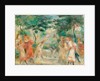 The Croquet Party (Girls in the Garden of Montmartre), c. 1895 by Anonymous