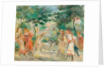 The Croquet Party (Girls in the Garden of Montmartre), c. 1895 by Anonymous