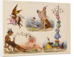 Illustration from the Series Charges et Décharges diaboliques, 1830 by Anonymous