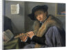 Portrait of a man with flute, c. 1525 by Anonymous
