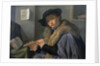Portrait of a man with flute, c. 1525 by Anonymous