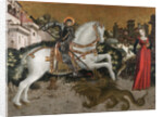 Saint George Killing the Dragon, ca 1460 by Anonymous