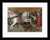 Saint George Killing the Dragon, ca 1460 by Anonymous