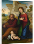 The Virgin adoring the Child with Saint Joseph, before 1511 by Anonymous