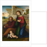 The Virgin adoring the Child with Saint Joseph, before 1511 by Anonymous