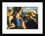 The Virgin and Child with Saints and a Donor, ca 1518-1520 by Anonymous