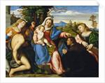 The Virgin and Child with Saints and a Donor, ca 1518-1520 by Anonymous
