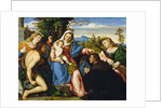 The Virgin and Child with Saints and a Donor, ca 1518-1520 by Anonymous