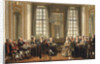 Conversation at Drottningholms Palace, 1779 by Anonymous