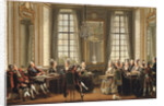 Conversation at Drottningholms Palace, 1779 by Anonymous