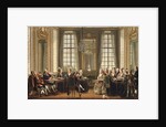 Conversation at Drottningholms Palace, 1779 by Anonymous
