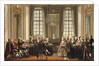 Conversation at Drottningholms Palace, 1779 by Anonymous