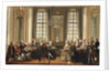 Conversation at Drottningholms Palace, 1779 by Anonymous