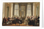 Conversation at Drottningholms Palace, 1779 by Anonymous