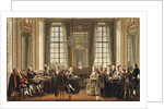 Conversation at Drottningholms Palace, 1779 by Anonymous
