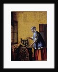 Woman Weighing Gold, ca 1662 by Anonymous