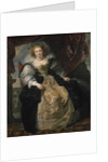 Hélène Fourment in wedding dress, c. 1630-1631 by Anonymous
