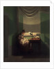 Young Woman Sewing by the Light of a Lamp, 1823 by Anonymous